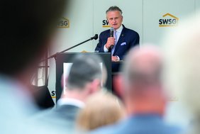 Stuttgarts Oberbürgermeister Dr. Frank Nopper sprach von schwierigen Bedingungen beim Wohnungsbau