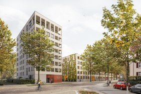 So wird das Quartier fertiggebaut aussehen